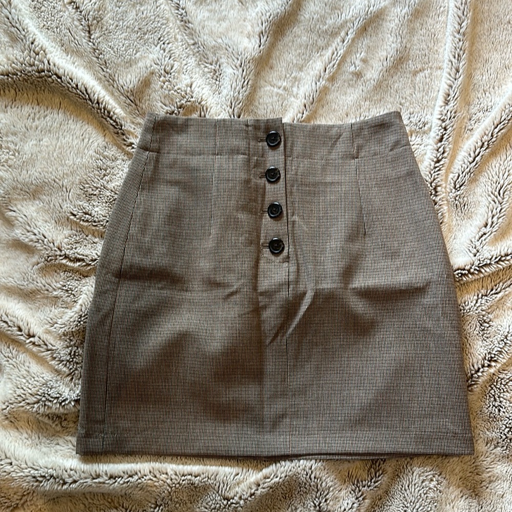Little Moon Small Checked Skirt